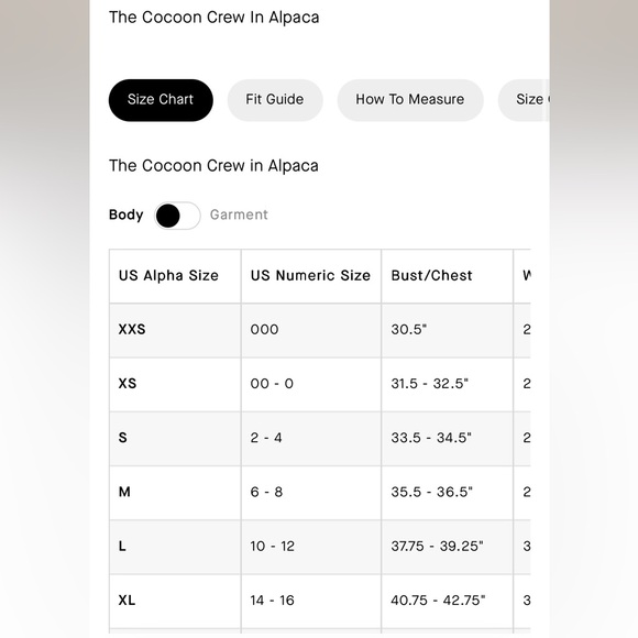 EVERLANE Cocoon Crew Neck Alpaca Sweater - Red Tonal (size XL) - Picture 12 of 13